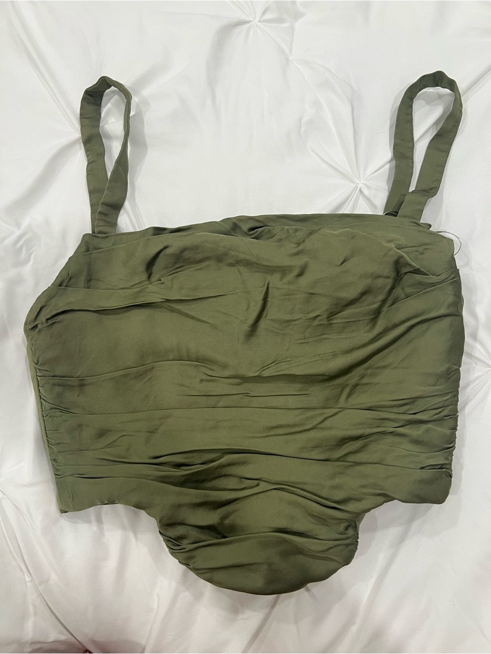 Women’s Zara Olive Green Corset